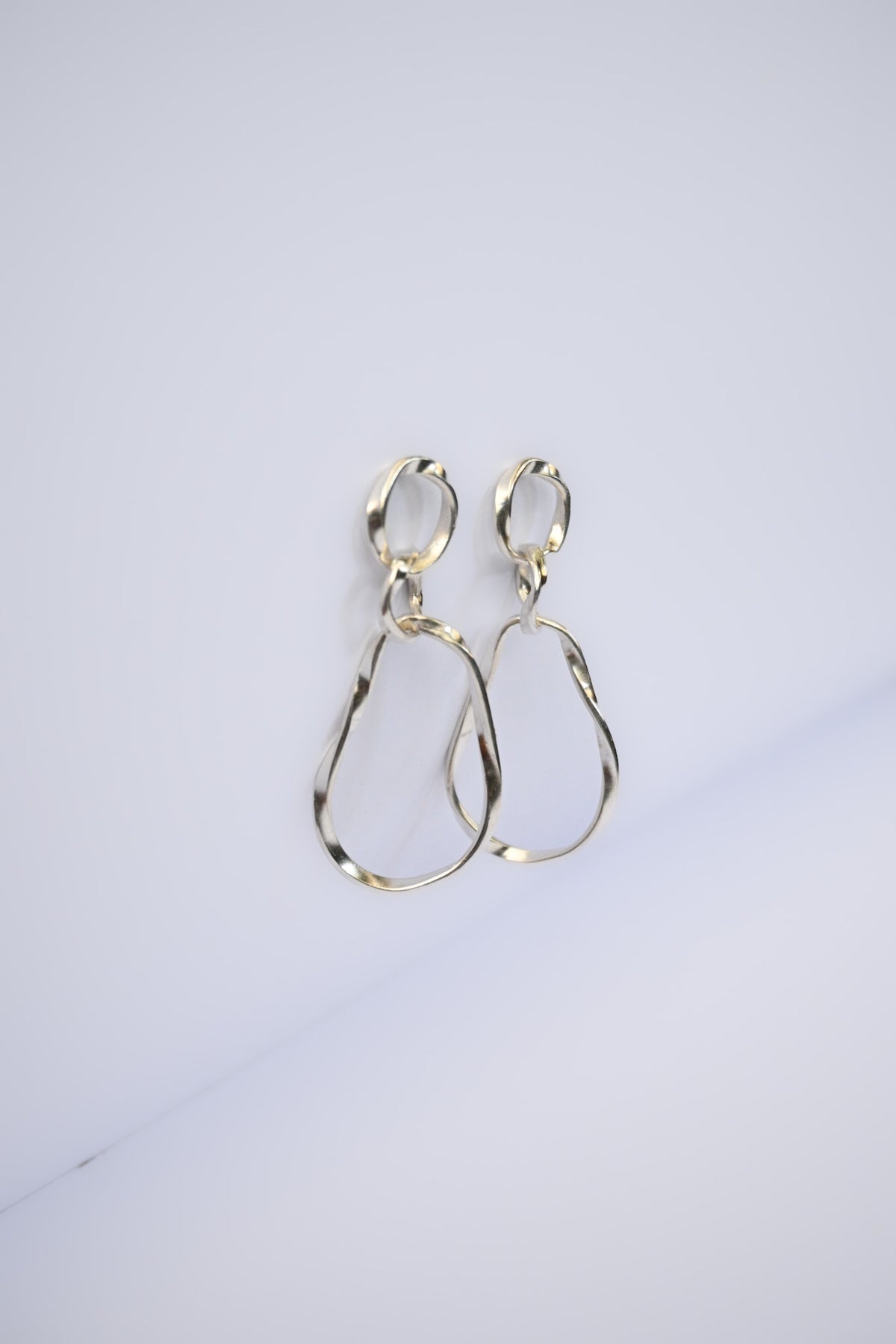 Aros Eslabón Triple Plata