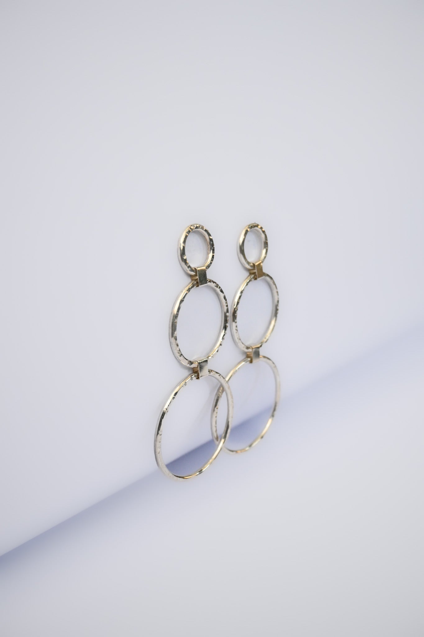 Aros Círculo Triple Silver L