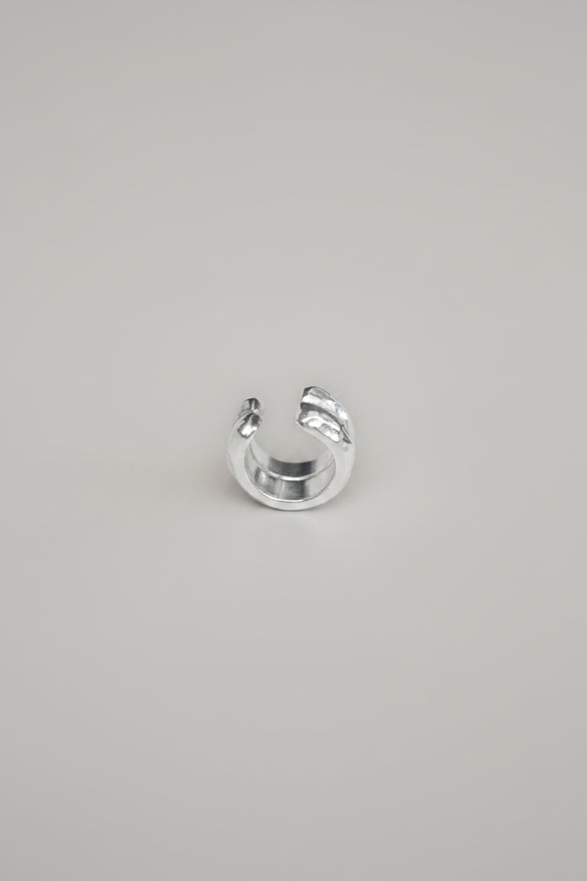 Ear Cuff Doble Plata