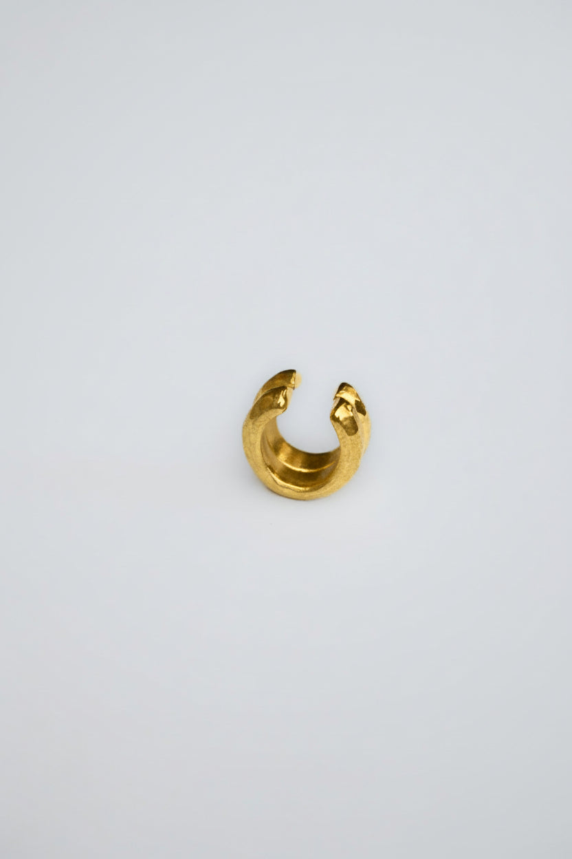 Ear Cuff Doble Bronce