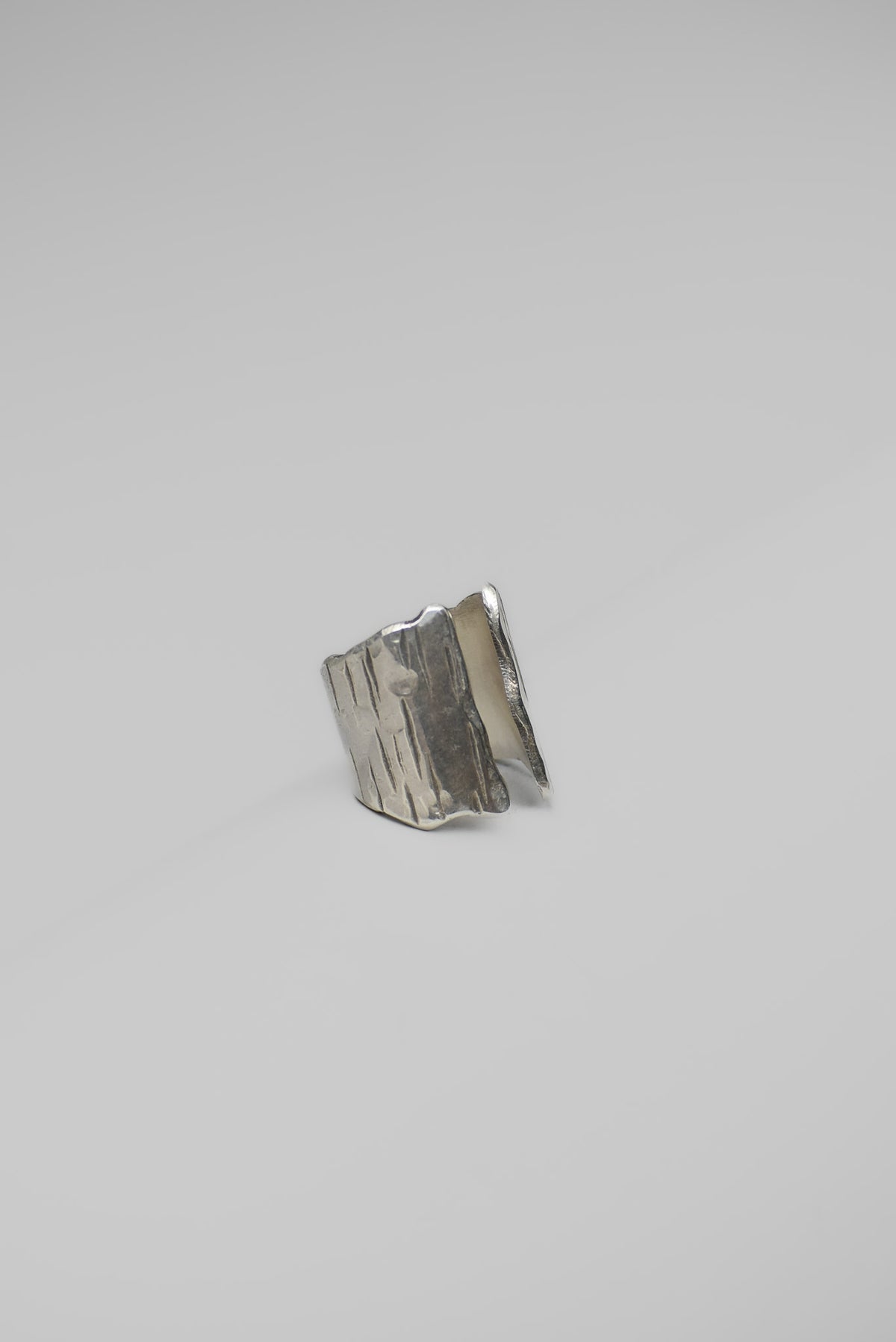 Anillo Abrazo Simple Plata
