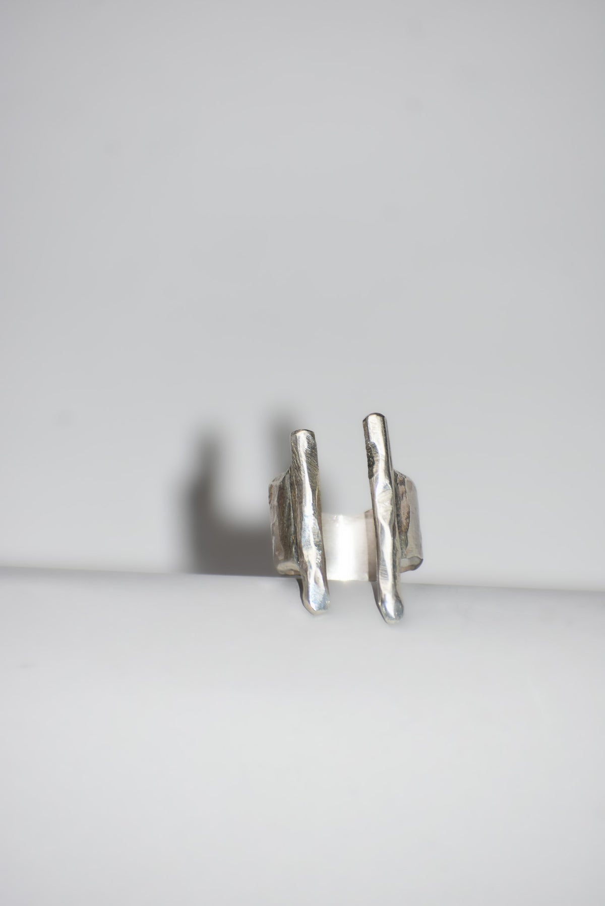 Anillo Abrazo Palitos Plata