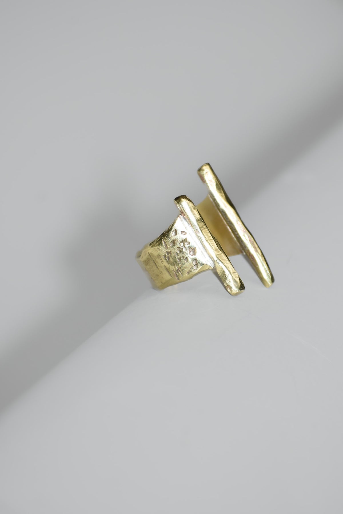 Anillo Abrazo Palitos Bronce