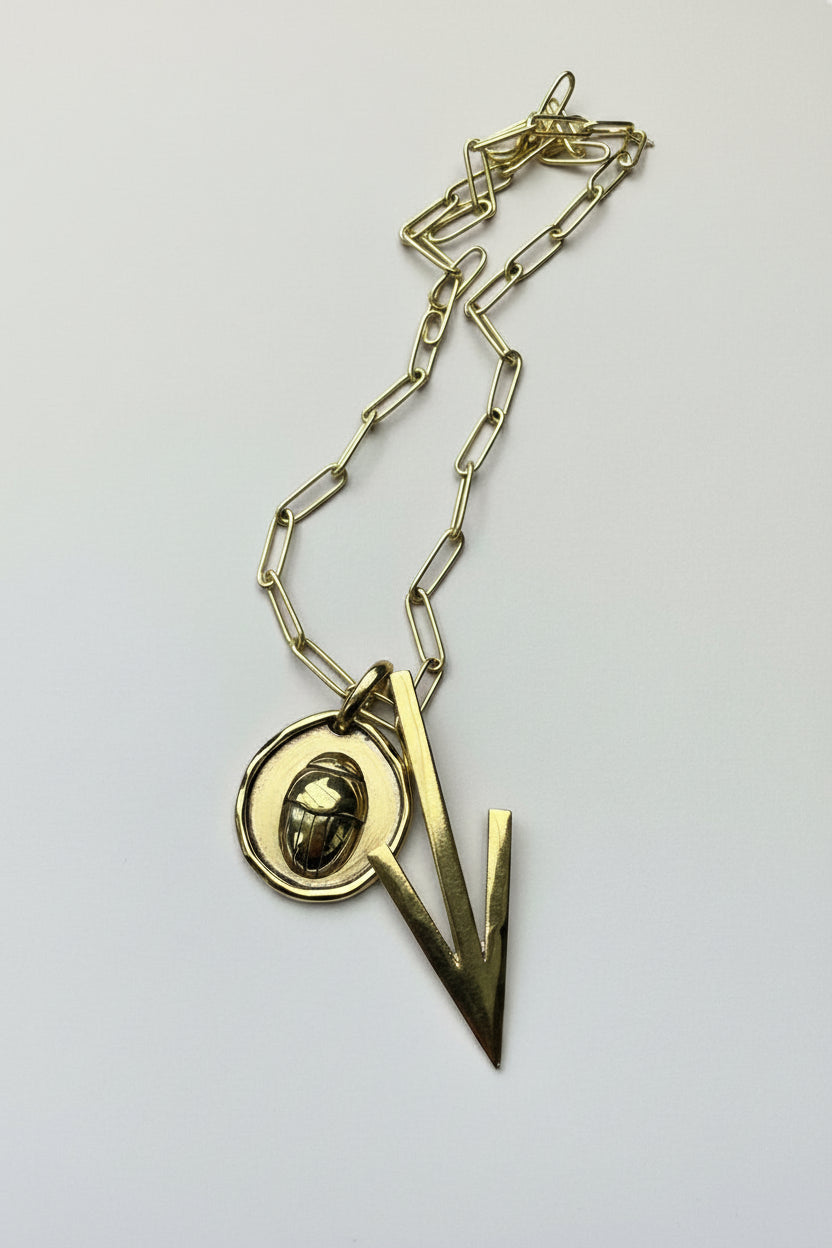 Colgante Flecha Bronce
