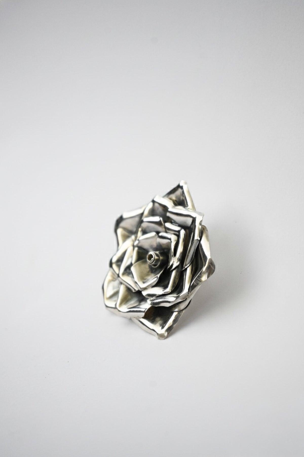 Colgante Rosa G Plata