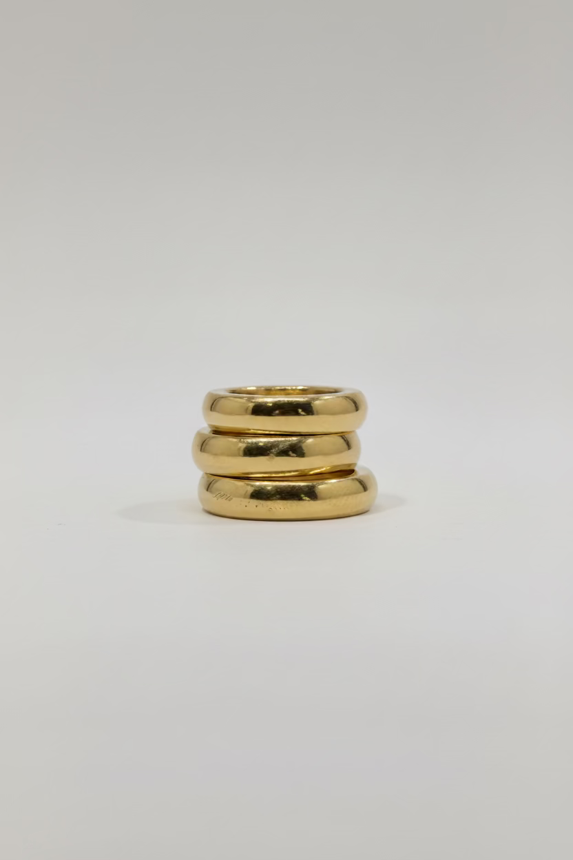 Anillo Bombé Bronce