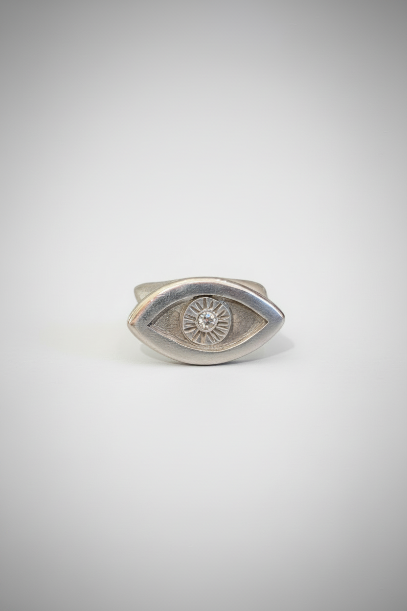 Anillo Ojo Plata